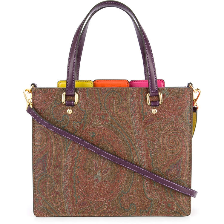 艾特罗(etro)奢侈品女包 1785632308 organiser 佩斯利花纹手提包