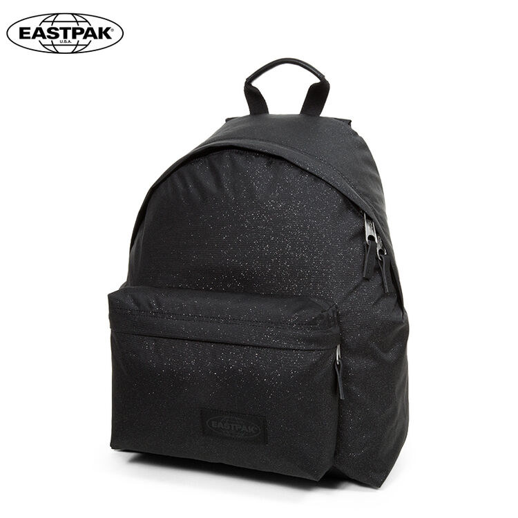 eastpak新款欧美风经典纯色双肩包时尚书包旅行背包 黑色ek62043n