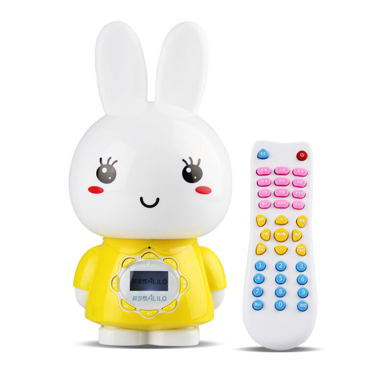 火火兔 早教机儿童故事机g7s蓝牙遥控婴儿玩具 g7黄色8g(遥控款)