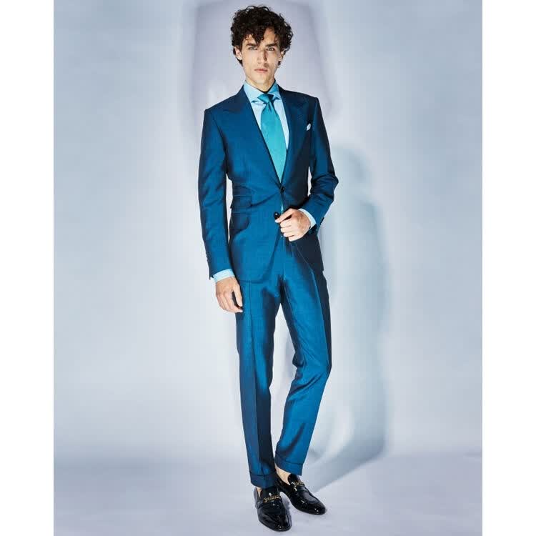 tom ford 汤姆·福特 男装 男式正装套装 q00895137 teal 60r eu/48r
