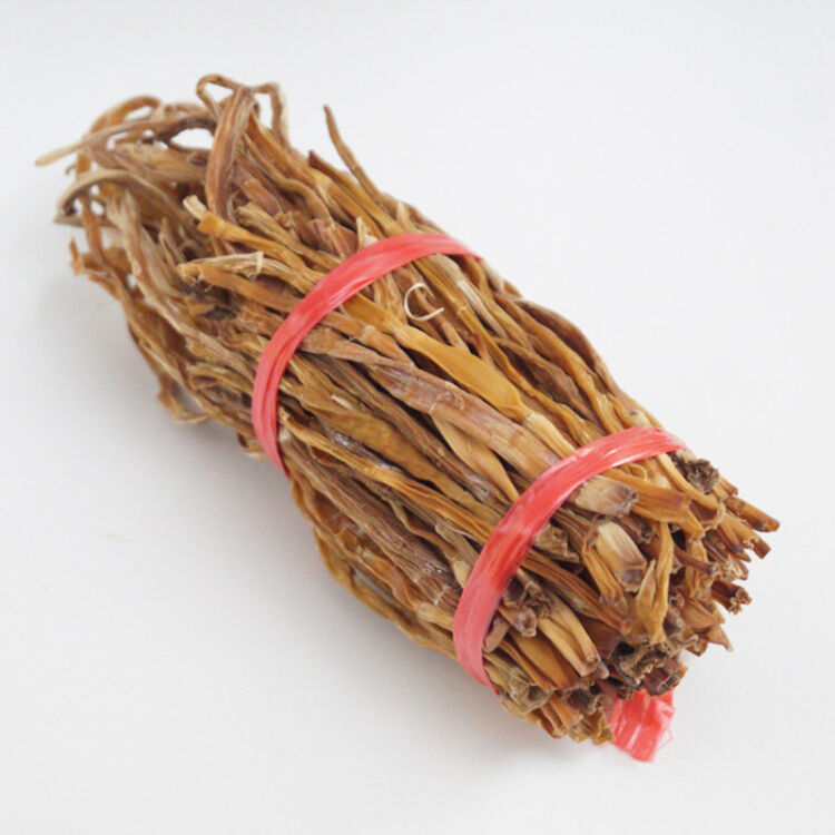 竹笋干500g 安徽特产水笋干 野生羊尾雷笋 细笋干货