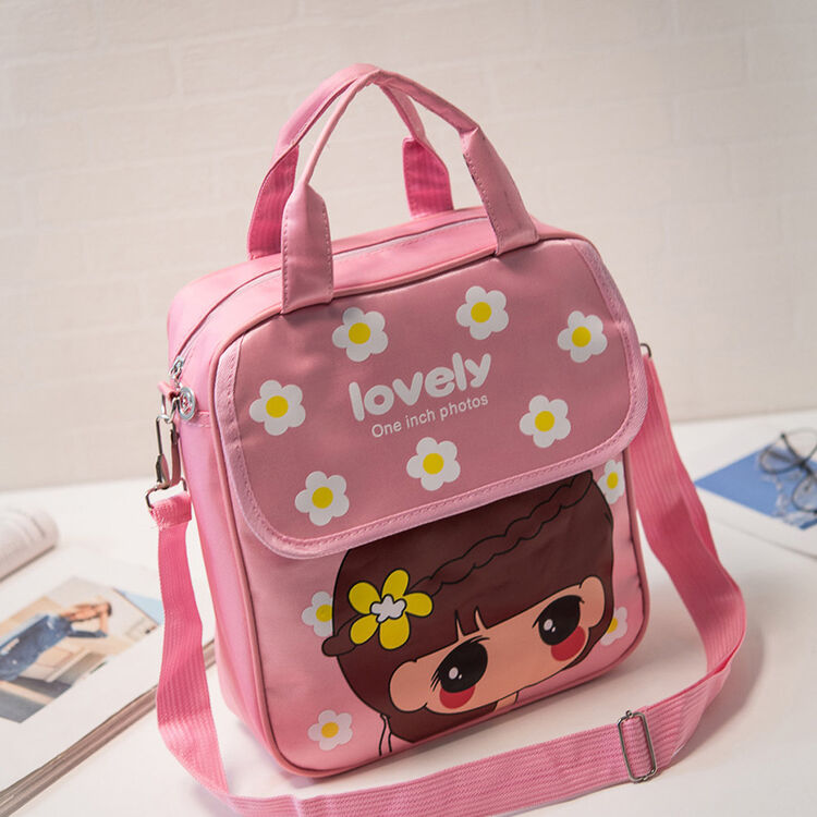 补习袋小学生手提书袋男女儿童补习包手拎书袋补课包斜挎三用书包