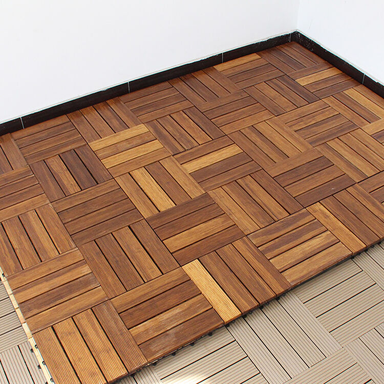 防滑防腐简易木地板卫生间地垫重竹竹子竹木地板生态木地板室内 直纹