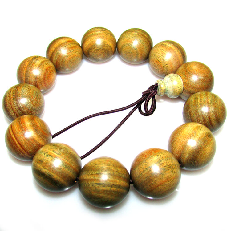 天然畅销款巴拉圭绿檀 佛珠手链手串念珠 佛教饰品工艺品 1.