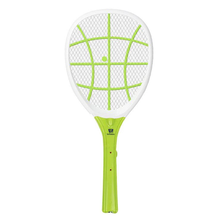 芭菲 多功能环保电蚊拍灭蚊拍苍蝇拍手柄式灭蚊拍充电式led带灯轻薄