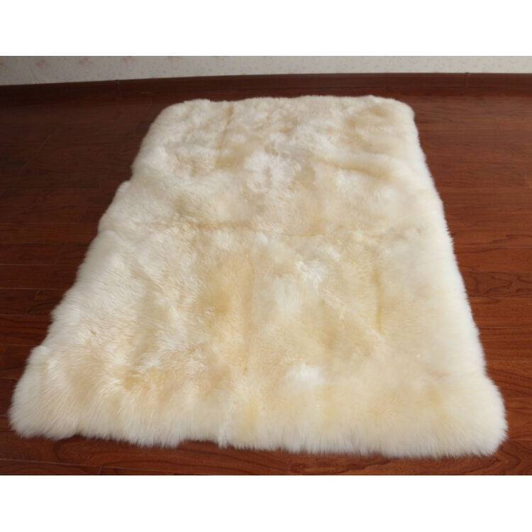 澳洲羊皮地毯 卧室床边地毯沙发地毯羊毛沙发垫 羊毛地毯飘窗定做 米