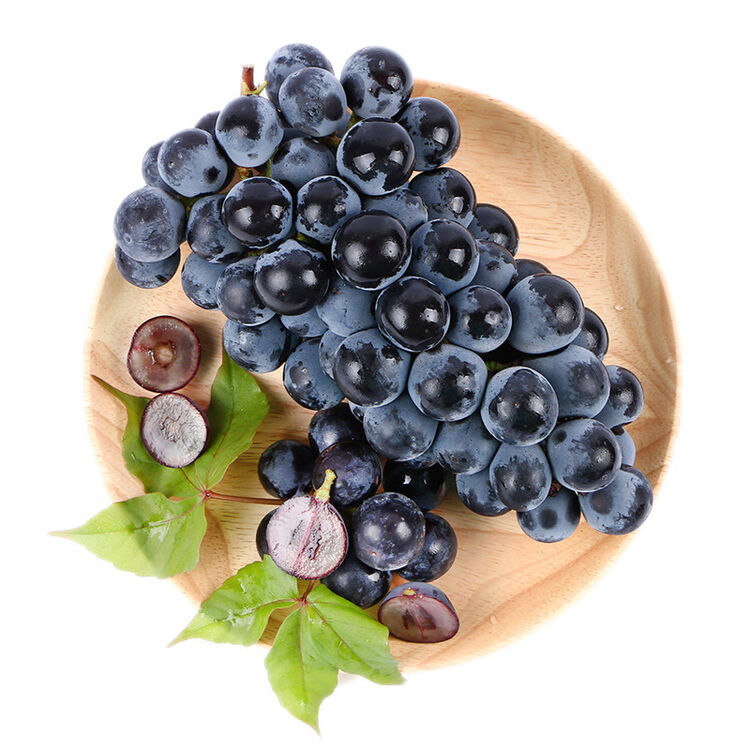 岂鲜 云南新鲜无籽夏黑葡萄1kg-1.5kg 提子新鲜水果