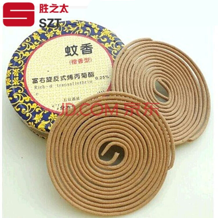 李字蚊香李字檀香驱蚊香卫生间驱异味盘香 夏季驱虫蝇5双盘