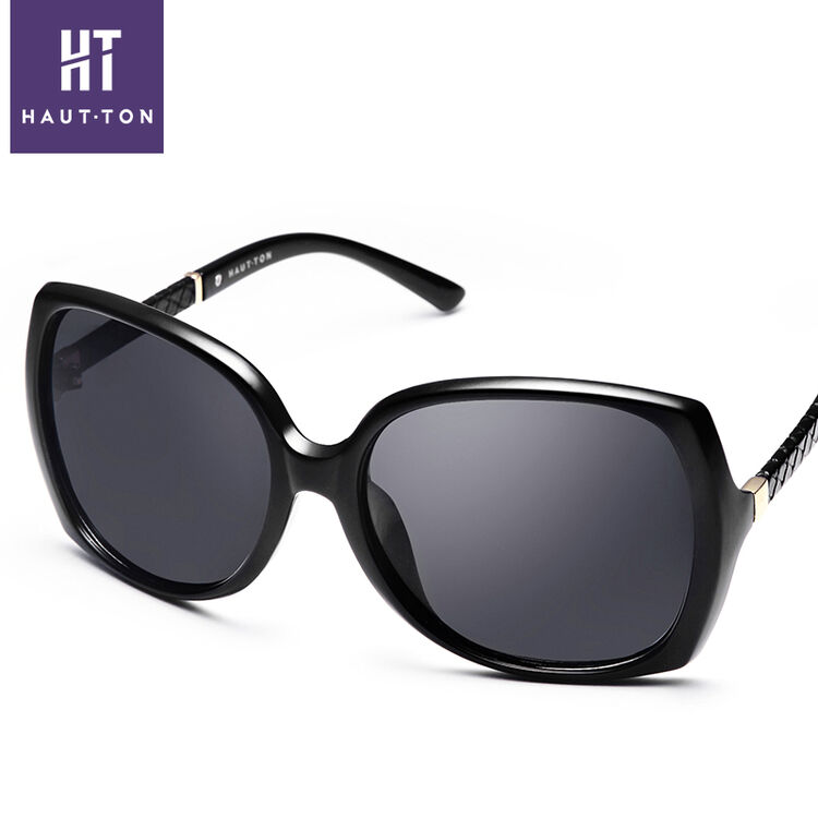 【3免1】新品皓顿偏光太阳镜潮男女款长脸大框遮阳强光墨镜时尚休闲