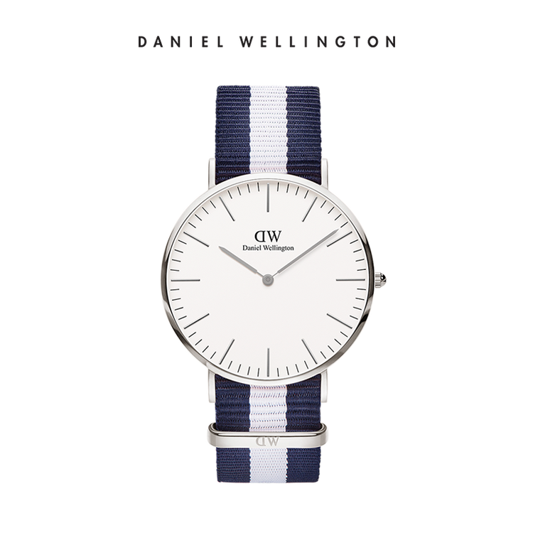 丹尼尔惠灵顿danielwellington男式腕表情侣表正品进口 dw手表男40mm