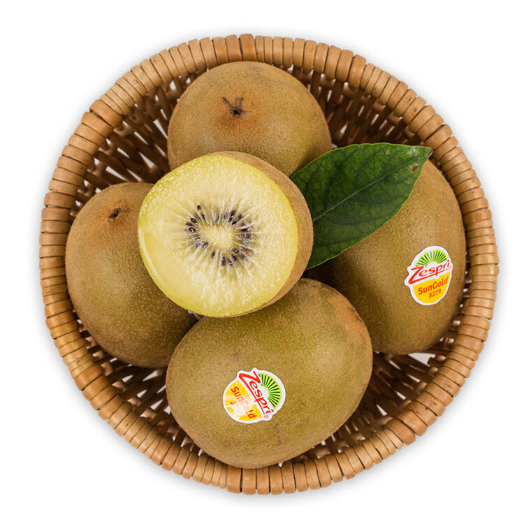 zespri佳沛 意大利阳光金奇异果 12个装 经典36-39号果 单果重约80