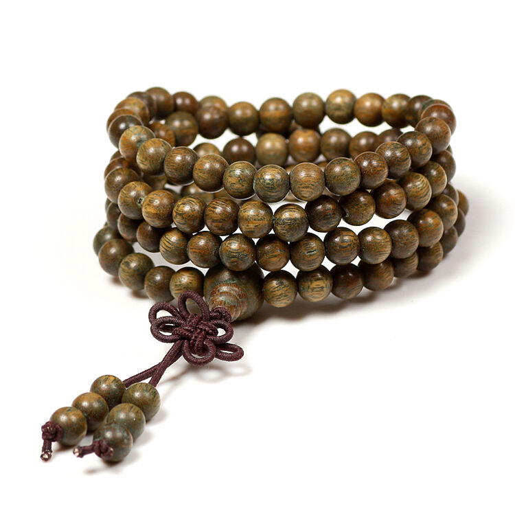 天然畅销款巴拉圭绿檀 佛珠手链手串念珠 佛教饰品工艺品 0.