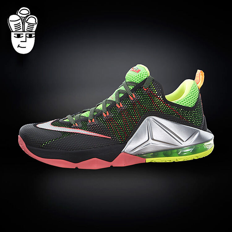nike lebron xii low耐克男鞋 低帮篮球鞋 勒布朗12代 缓震运动鞋