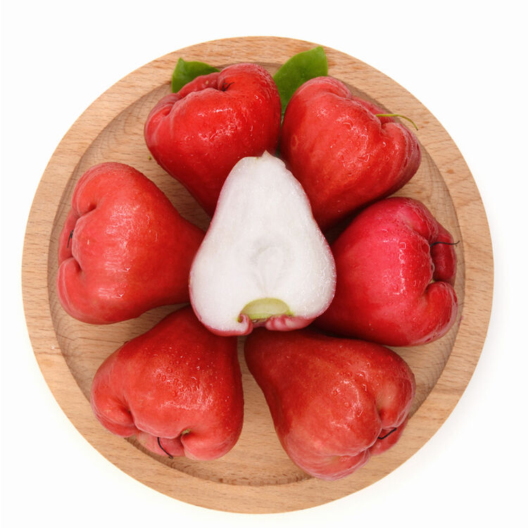 逗鲜 台湾水果进口品质新鲜红莲雾1kg 单果60-90g