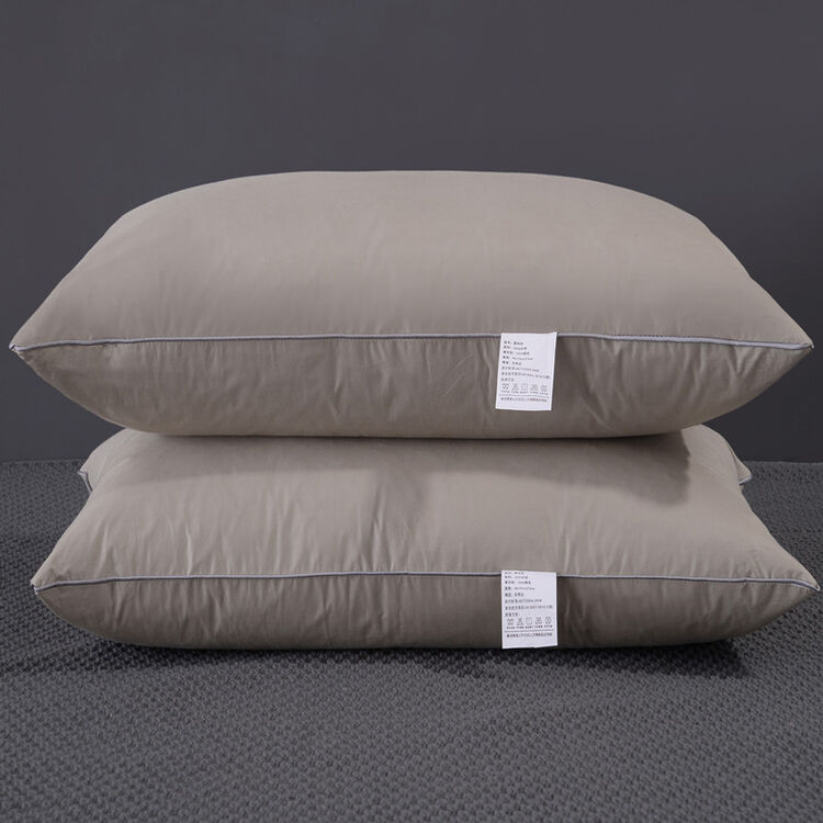 专柜羽绒枕芯白鹅绒枕头五星级酒店枕枕一对 【九星级酒店羽绒枕】