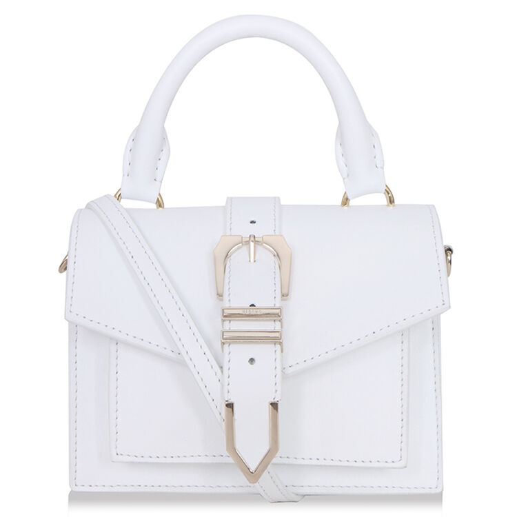 versace versus 范思哲 范瑟丝 18春夏 女士白色手提斜跨两用包 fbd