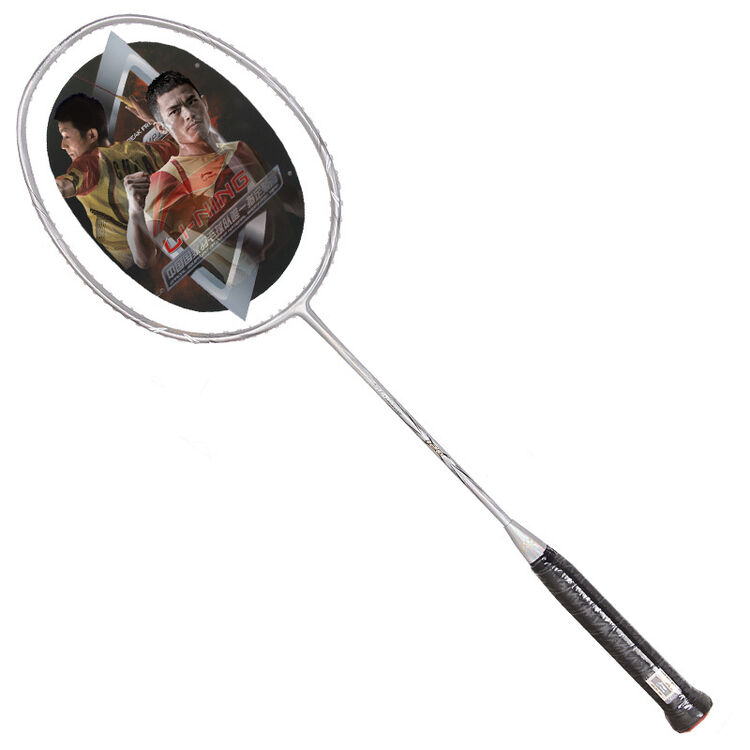 李宁lining tbnano120羽毛球拍全碳素单拍银色金色 tb nano 120a银色