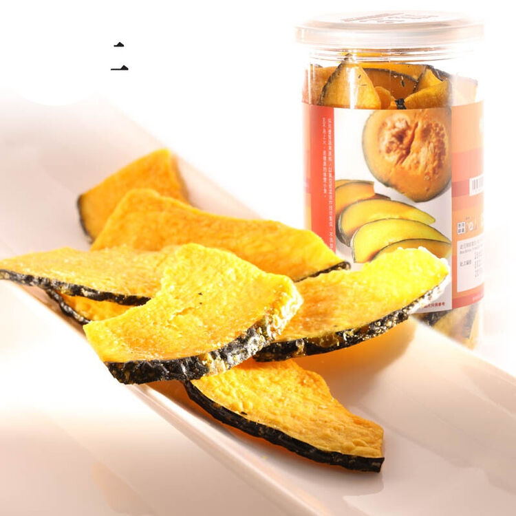 【香港专柜】楼上蜜饯干果脆片休闲零食 台湾南瓜干/脆片170克