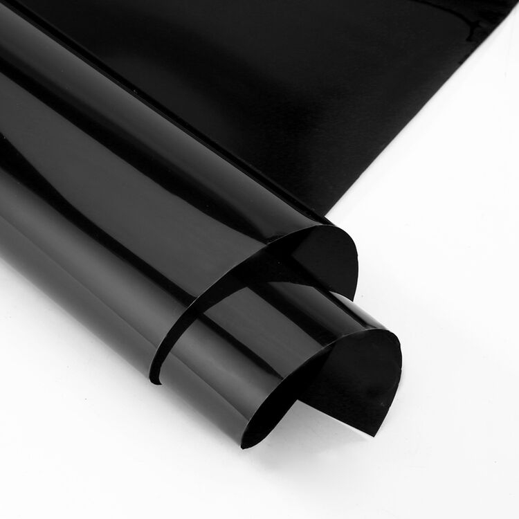 玻璃贴纸太阳防爆贴膜单向透视卧室窗户贴防晒 50cm宽*3m装 黑色