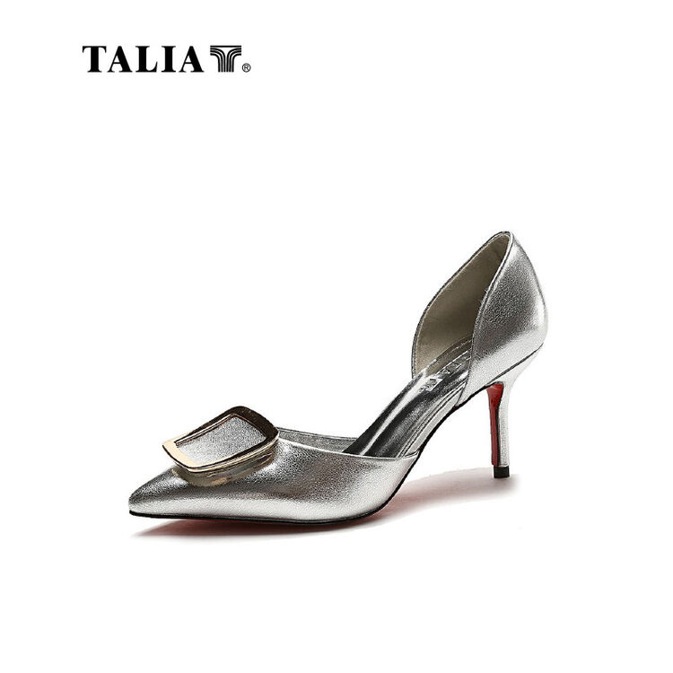 talia 银色欧美时尚大牌风女鞋 银 240