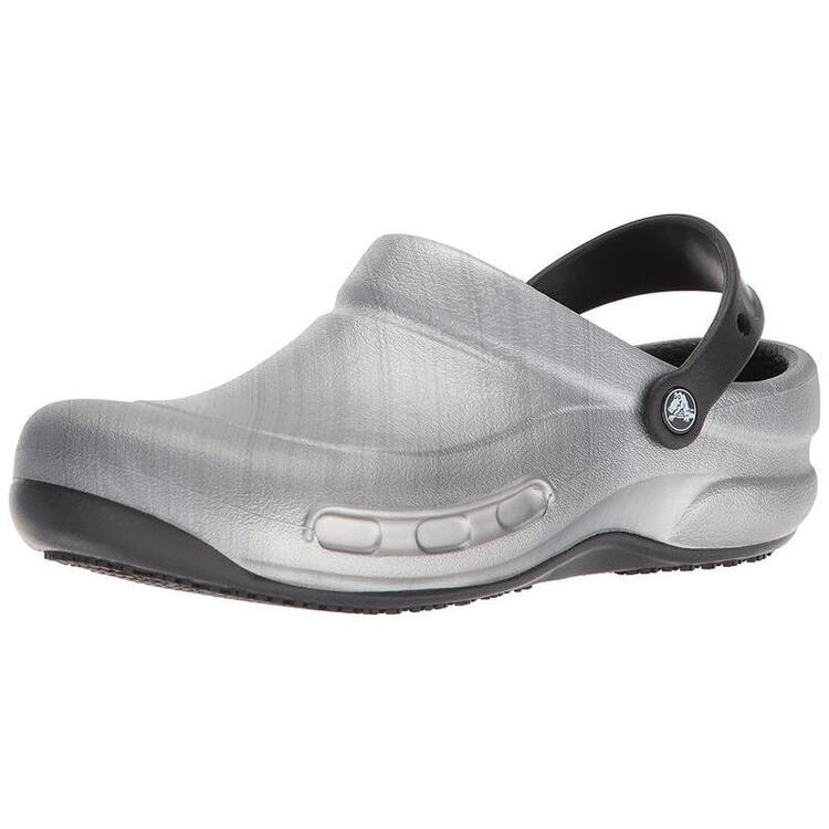 全球购卡洛驰(crocs) unisex bistro 男士简约休闲凉鞋 metallic