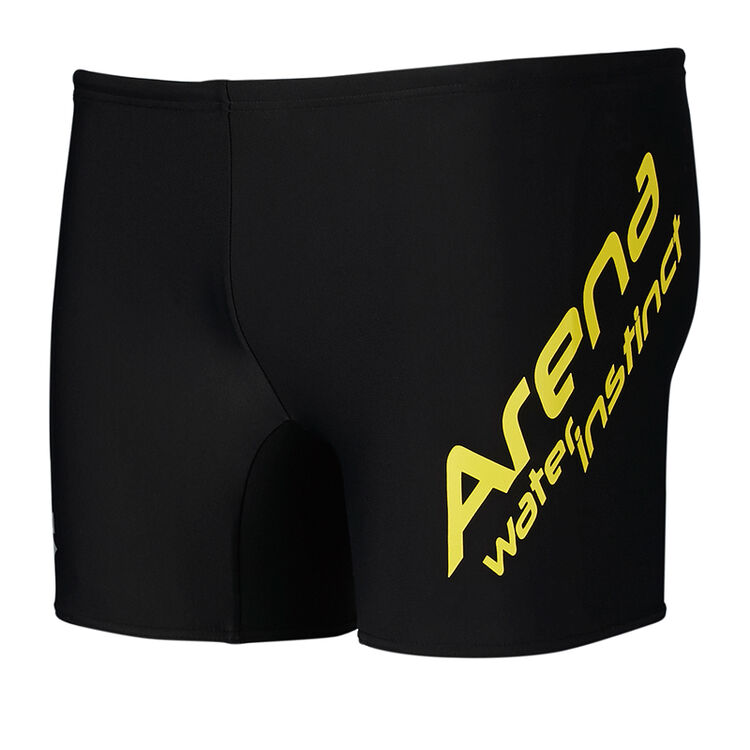 阿瑞娜(arena) 泳裤 男士运动休闲平角游泳裤 舒适耐穿泳衣 7252-黄色