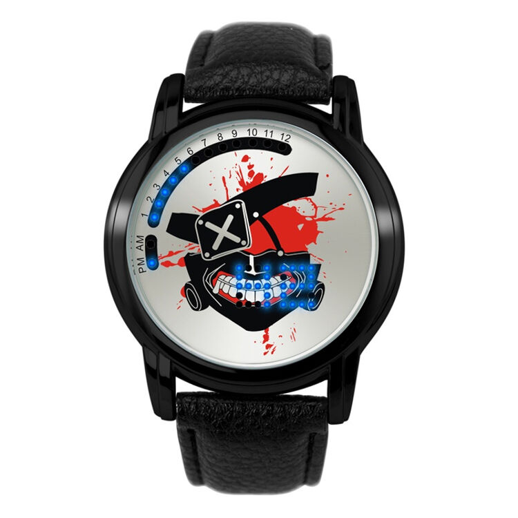 动漫手表名侦探柯南基德17周年盗墓笔记触屏男女表 东京食尸鬼 特价