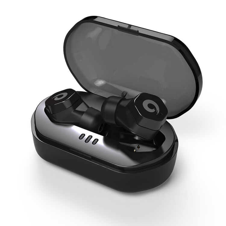 ikf f8无线蓝牙耳机挂耳式超小隐形双入耳塞式运动迷你苹果通用 分离