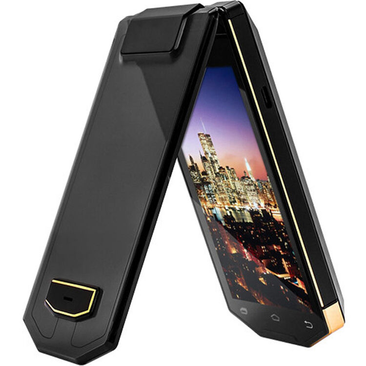 奥克斯(aux) t7100 移动3g翻盖老人手机 双卡双待 臻金