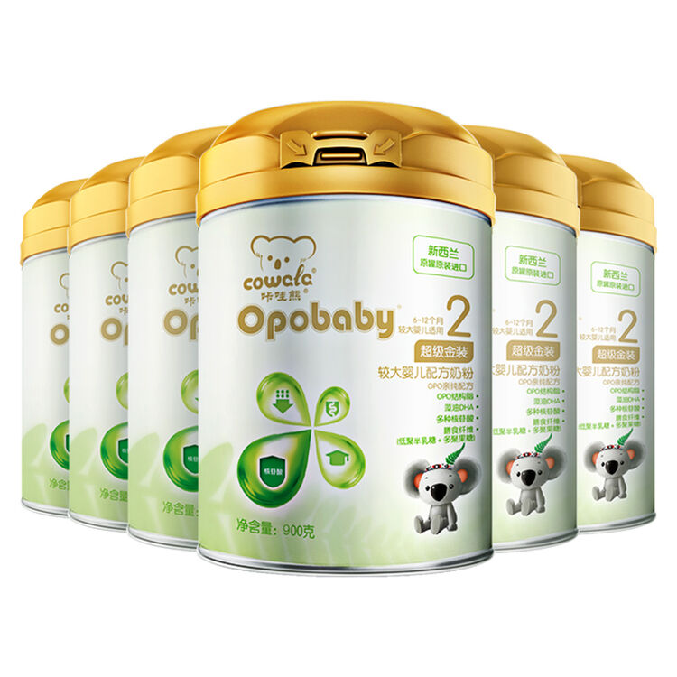 咔哇熊(cowala) 恒大集团 cowala咔哇熊 opo超级金装 兰佳2段奶粉
