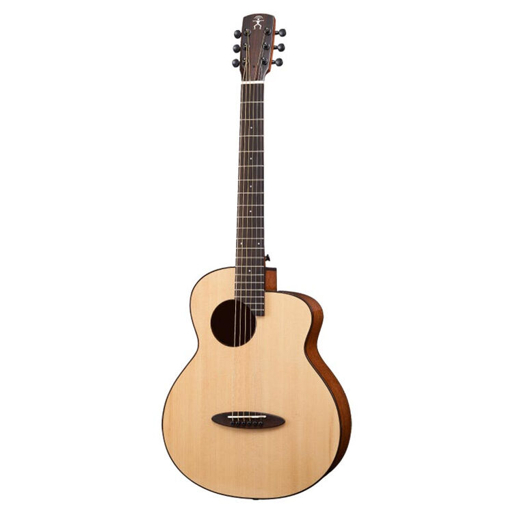 彩虹人(anuenue) 36英寸民谣吉他单板吉他木吉他旅行吉他 m12云杉面单