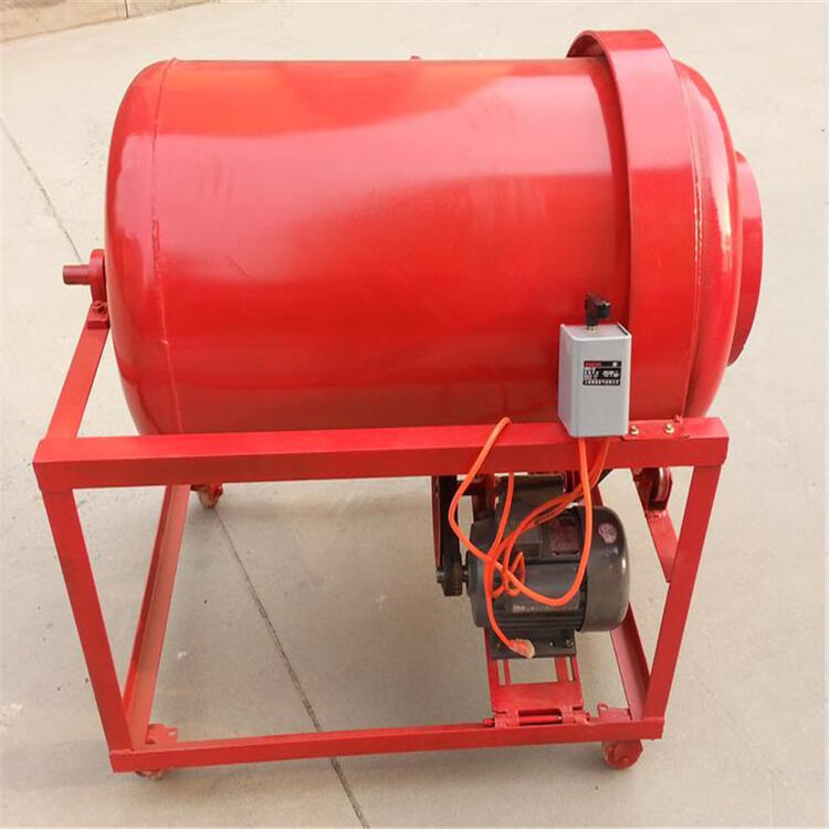 花姝寒 花生拌种机卧式滚筒橡胶玉米水稻大豆小麦拌种机包衣搅拌机sn