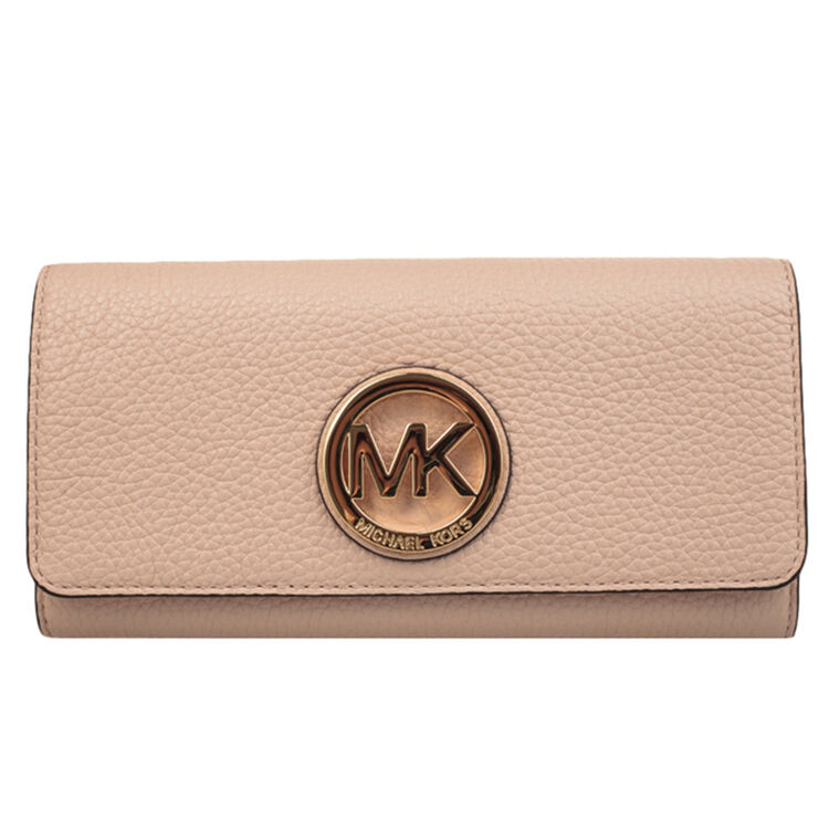 kors 迈克·科尔斯 mk女包 皮质芭蕾粉色手拿钱包 35f0gfte1l ballet