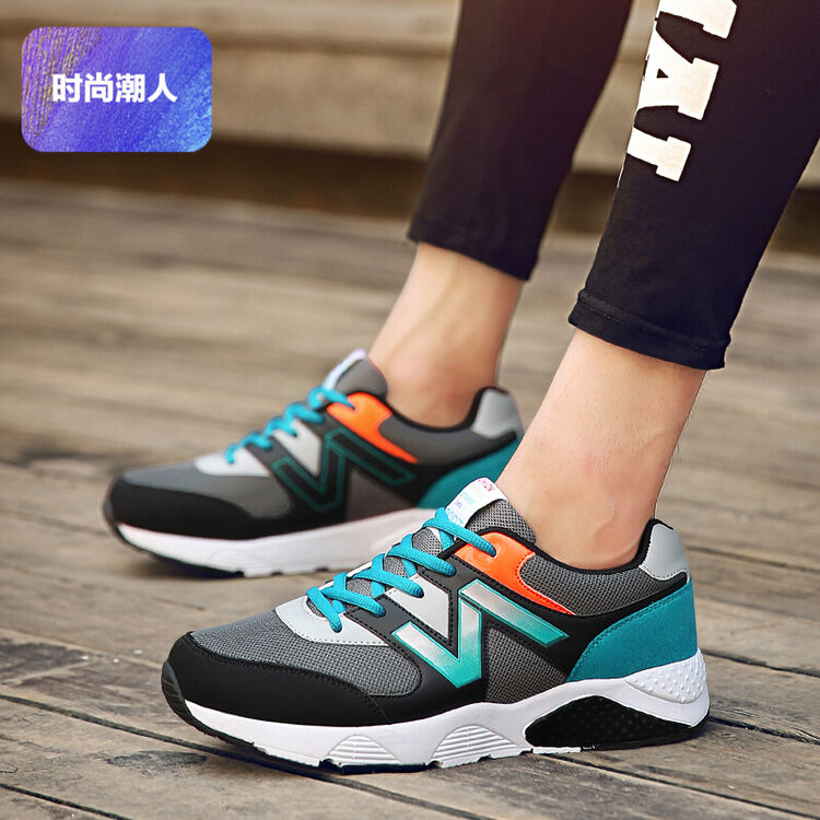 新款韩版阿甘鞋女冬季情侣休闲运动鞋男女学生生帆布鞋子炮弹鞋情侣款