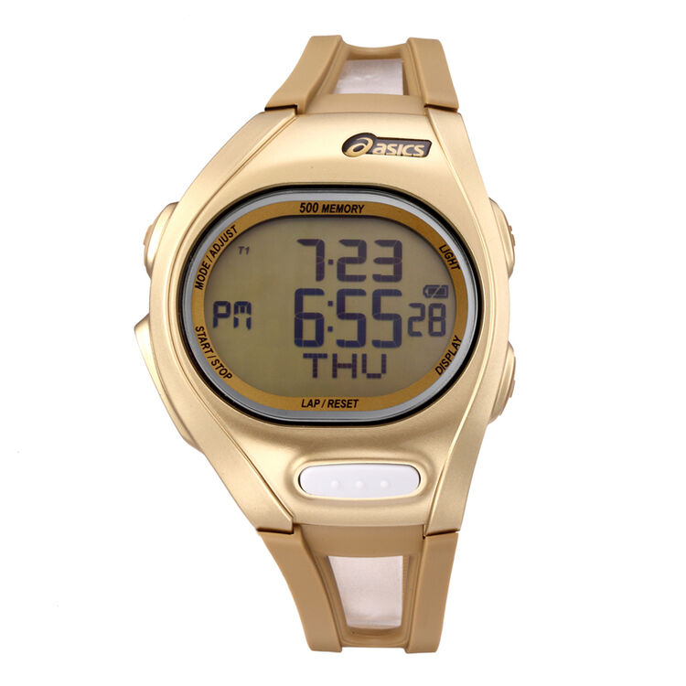 亚瑟士(asics)手表 科学跑步男表户外运动多功能夜光电子表男士手表cq