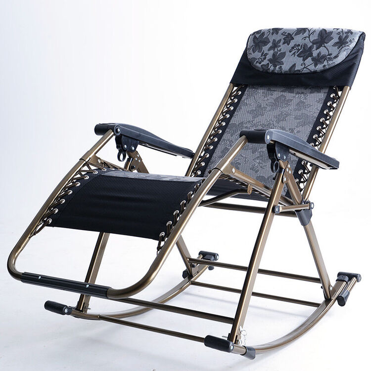 四季休闲中老年摇摆椅午休躺椅创意逍遥椅折叠沙滩藤椅座椅摇摇椅