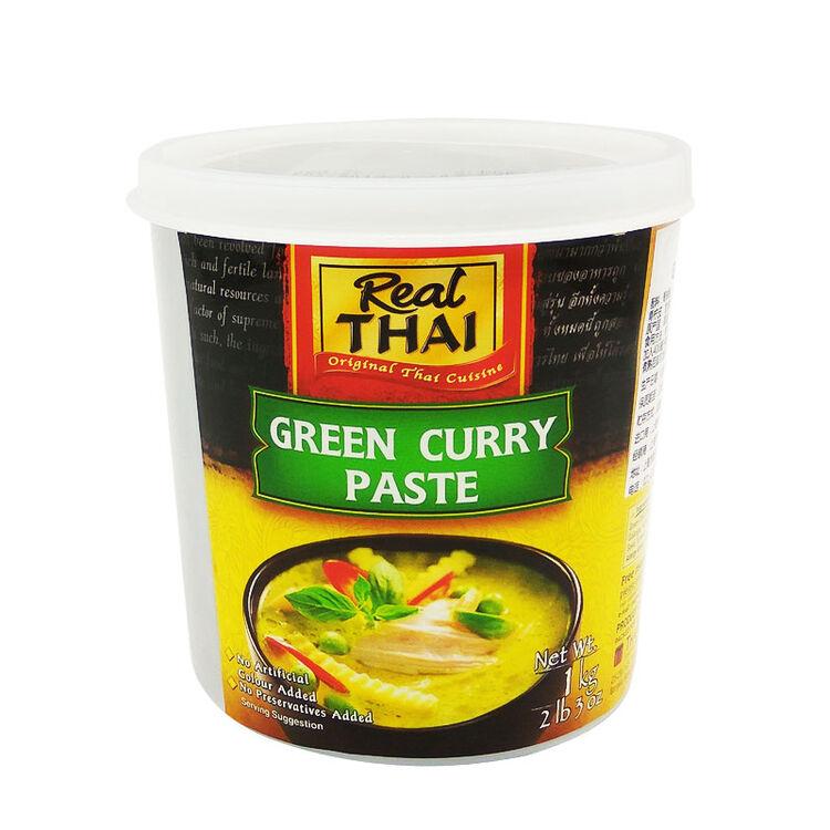 丽尔泰(real thai)泰国绿咖喱酱 泰国咖喱酱 1000g