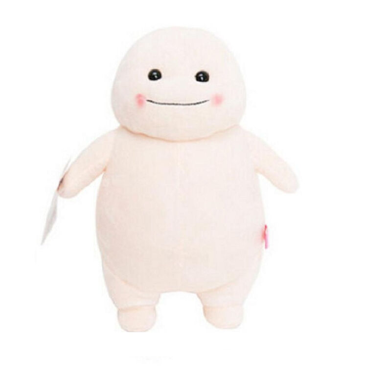 脂肪君公仔大白胖子抱枕毛绒玩具玩偶 白色脂肪君 28厘米