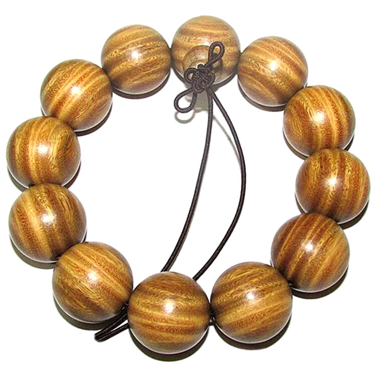 天然畅销款巴拉圭绿檀 佛珠手链手串念珠 佛教饰品工艺品 2.