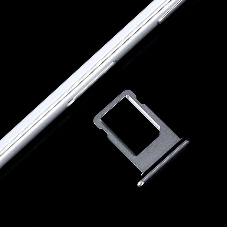 一炮红 适用手机苹果x卡托iphonex金属卡槽 sim卡套卡座托盘(带防水圈