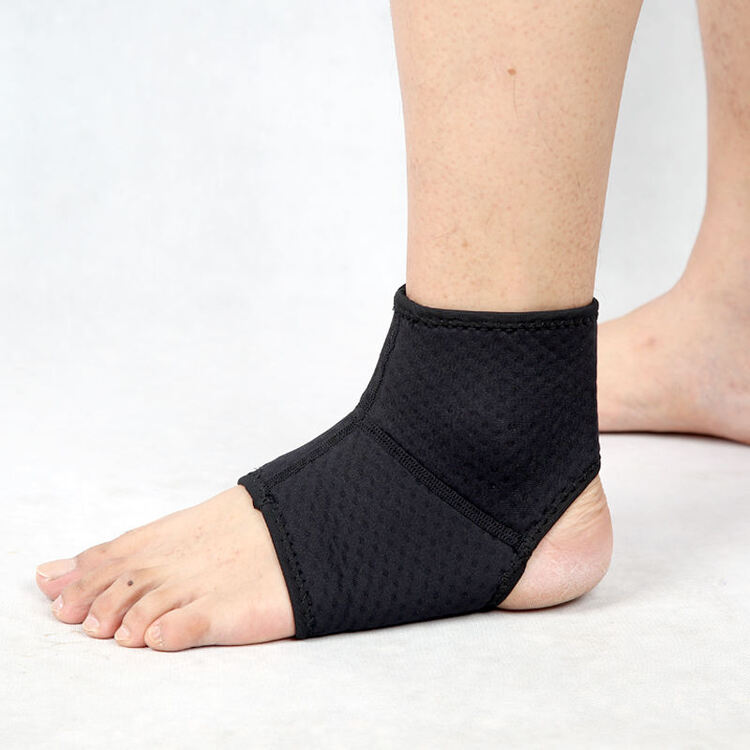 运动脚踝扭伤护具防护男女足球跑步篮球脚踝护具跑步足球护具 黑色