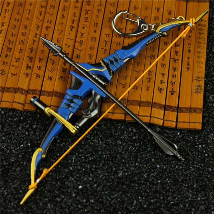 守望先锋源氏半藏蓄力弓箭带酒壶合金模型 源氏战队超人武器玩具- 16