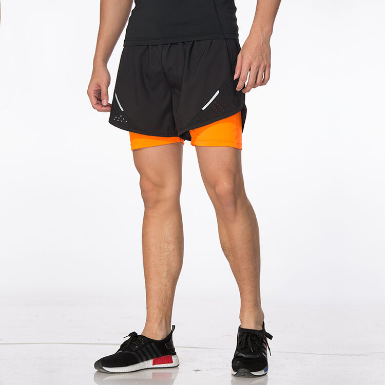 新品运动跑步短裤 男女夏季薄款三分裤田径裤马拉松裤健身房速干透气