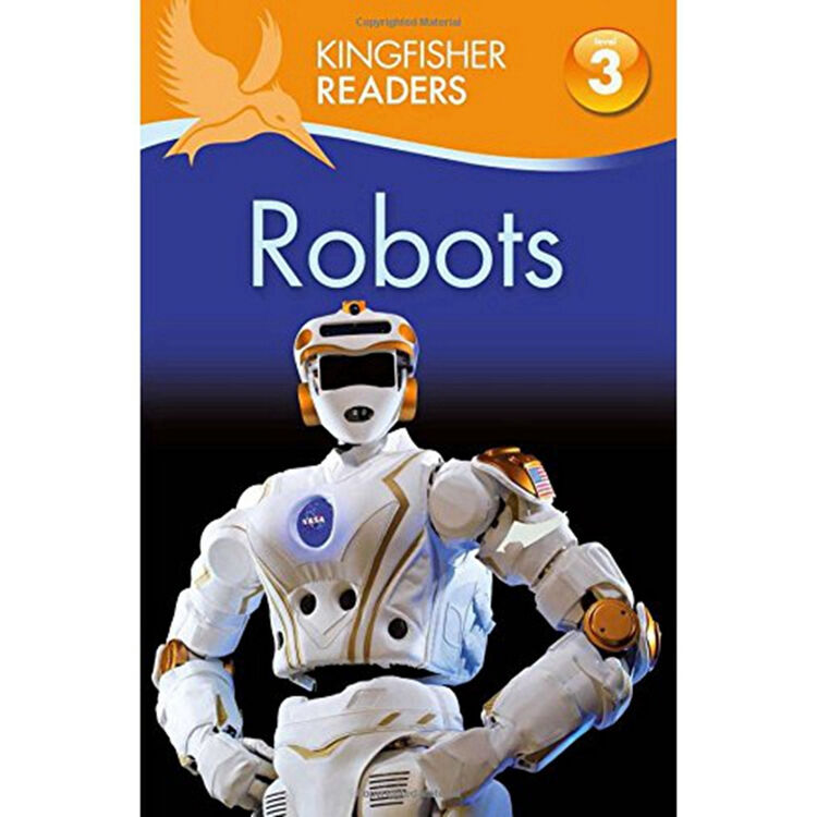 kingfisher readers: level 3:机器人 英文原版 分级读物自然百科