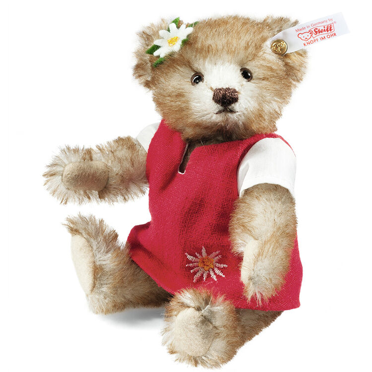 德国原装steiff史泰福纯手工限量收藏版olly泰迪熊 高度36cm steiff史