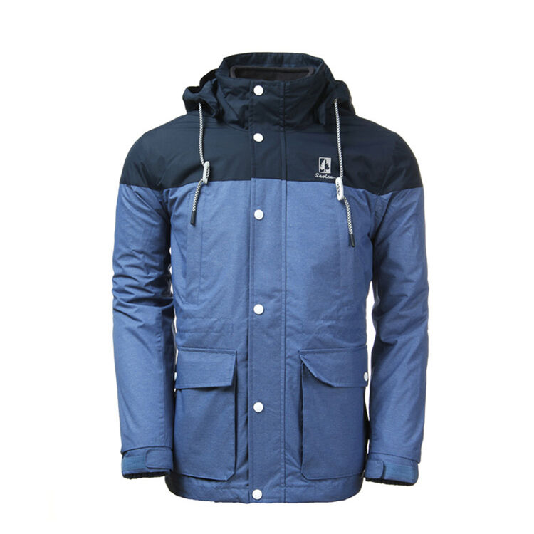 圣弗莱(sevlae) 秋冬款男式防水保暖透气两件套户外风雨夹克冲锋衣