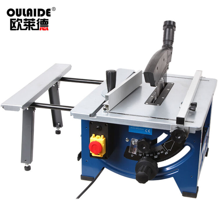 欧莱德 8寸木工台锯 电锯多功能家用切割机可锯铝斜切 木工工具 8寸木