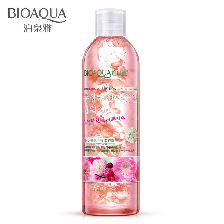 泊泉雅樱花·浪漫肤沐浴露滋润补水保湿护肤留香舒缓肌肤