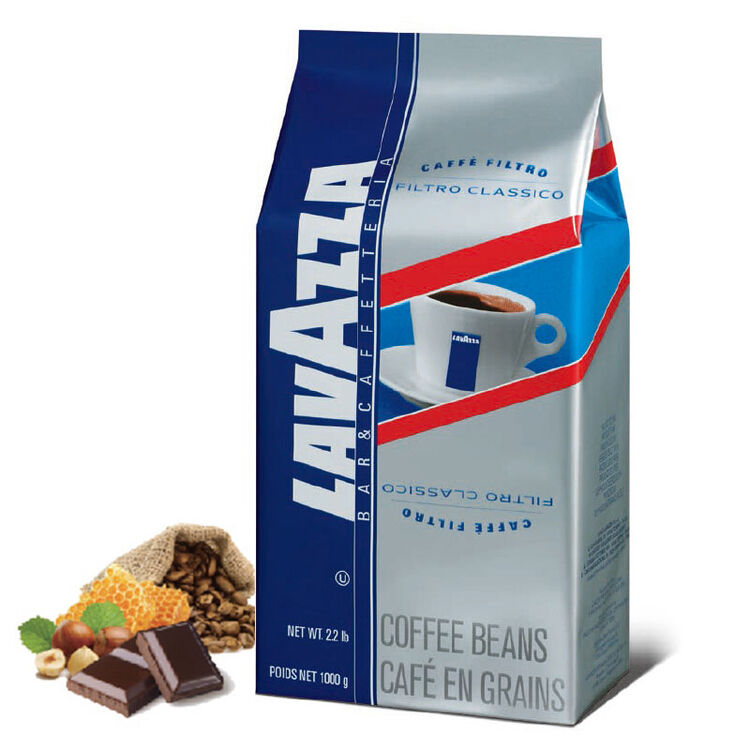 意大利进口lavazza乐维萨拉瓦萨咖啡豆 纯黑咖啡 可现磨咖啡粉 美式