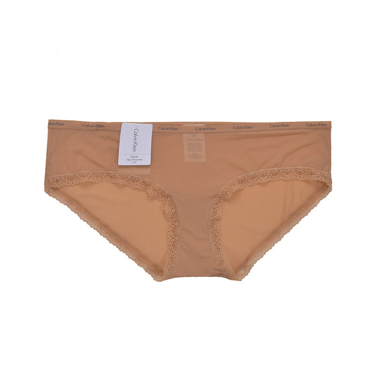 全球购 calvin klein/卡文克莱 女士多色低腰内裤 卡其色 s